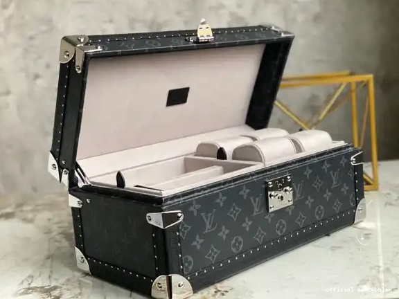 Official oldcobbler VUITTON COFFRET LOUIS ACCESSOIRES 0607